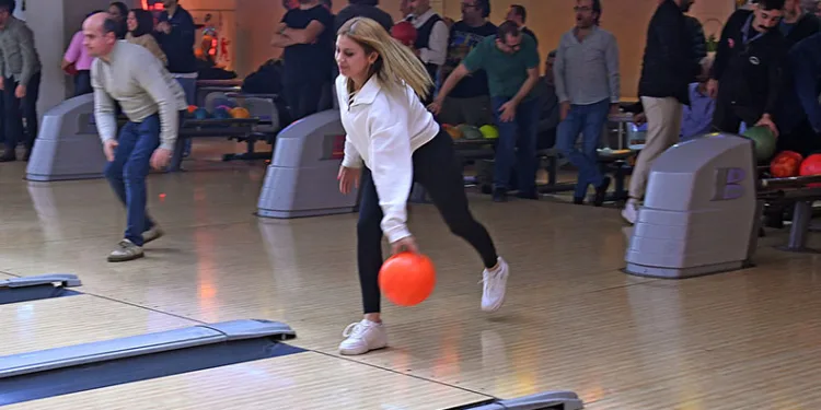Osmangazi personelinin bowling heyecanı