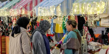 Bayraklılı kadınlardan yeni yıl sergisi