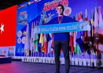 Milaslı sporcu Avrupa ikincisi oldu