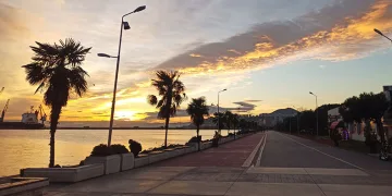 Samsun’da gün doğarken