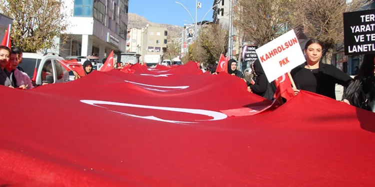 Şırnaklı kadınlardan teröre tepki