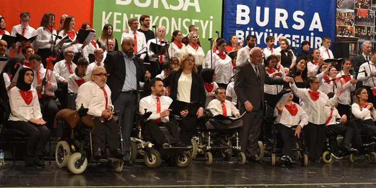 Bursa Engelliler Meclisi’nden unutulmaz konser