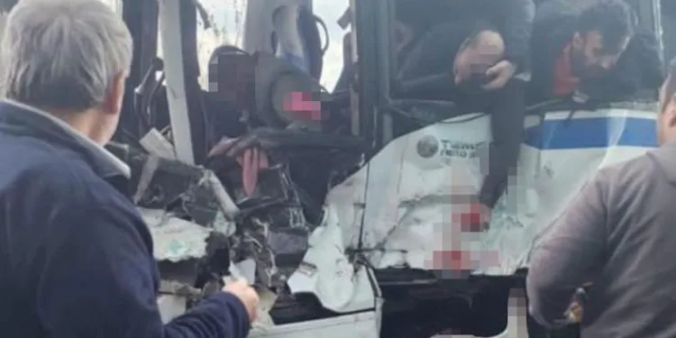Manisa’da feci kaza
