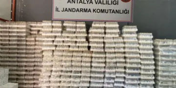 2 bin 523 litre kaçak içki ele geçirildi