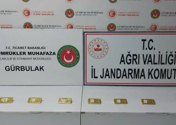 11 milyon değerinde altın yakalandı