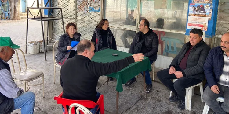 Söke’de üreticiler bilgilendiriliyor
