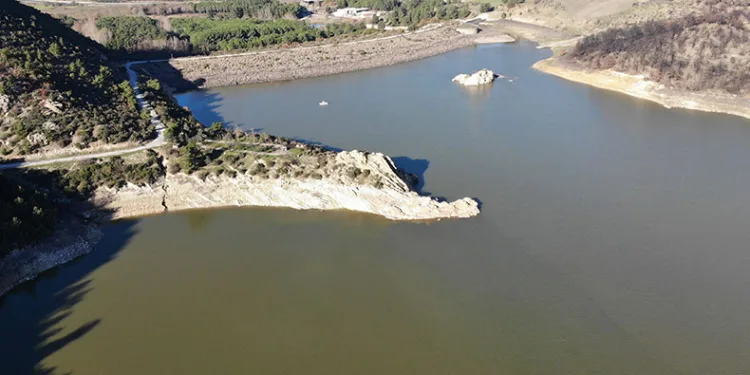 Atikhisar Barajı’nda yüzde 50’ye ulaştı