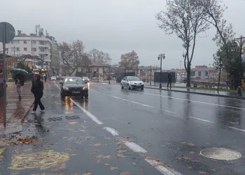 Tekirdağ’da sağanak yağış