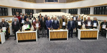 Meram’da toplu tapu dağıtım töreni yapıldı