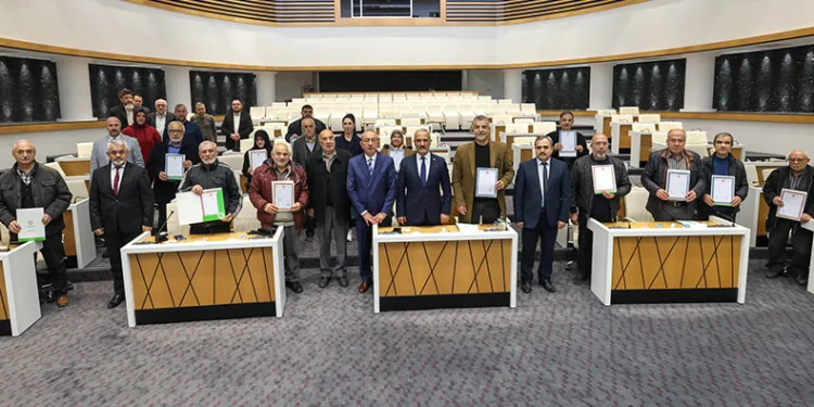 Meram’da toplu tapu dağıtım töreni yapıldı