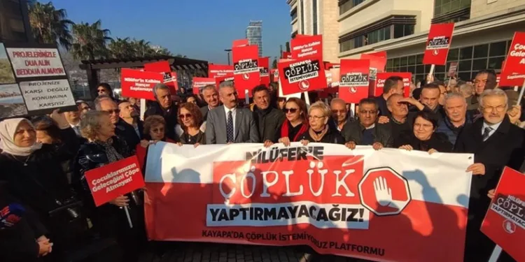 “Kayapada Çöplük İstemiyoruz”
