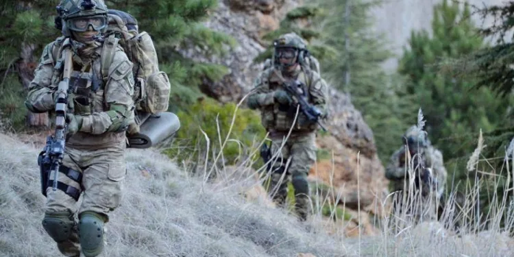 MSB: “Terör örgütü PKK’ya ait 13 hedef imha edildi”