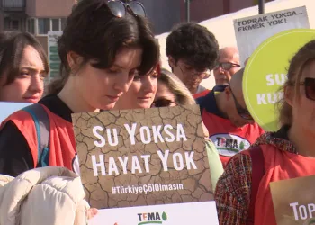 Bursa’da ‘Toprağa saygı yürüyüşü’