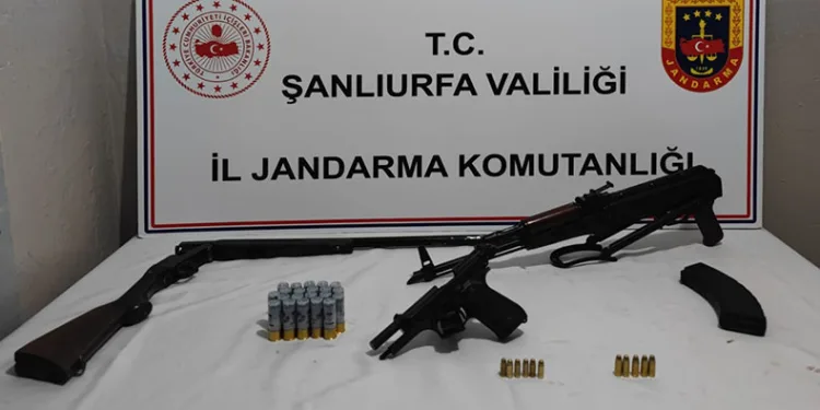 Siverek’te silah kaçakçılarına operasyon