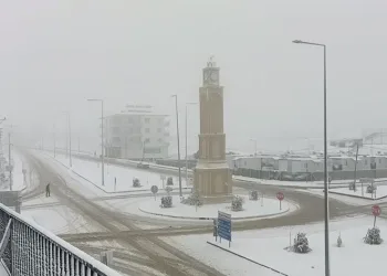 Sincik beyaza büründü