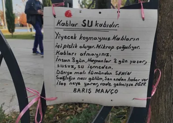 Hayvanları korumak için Barış Manço’dan alıntı yaptılar