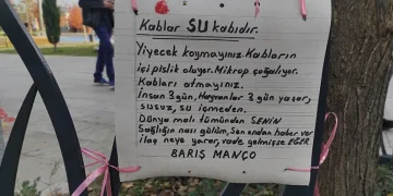 Hayvanları korumak için Barış Manço’dan alıntı yaptılar