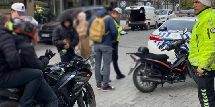 Kurallara uymayan sürücülere ceza yağdı