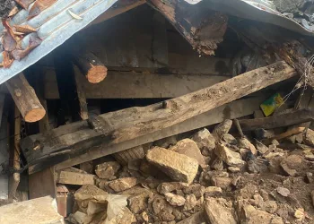 Artvin’de heyelan