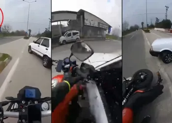 Bursa’da hatalı dönüş kazayı beraberinde getirdi
