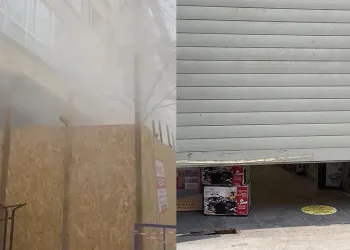Yıkım esnasında su kullanılmaması esnafı toza buladı