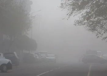 Diyarbakır güne yoğun sis ile uyandı