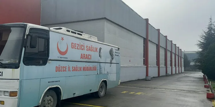 Kadınlara çalıştıkları iş yerinde kanser taraması