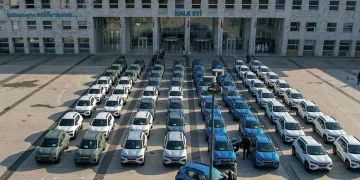 Araç filosunu elektrikli araçlarla yeniledi