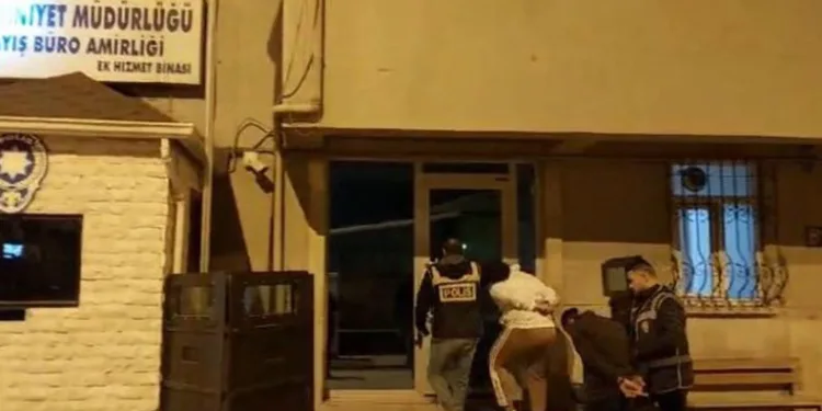 Magandaları çektikleri video ele verdi