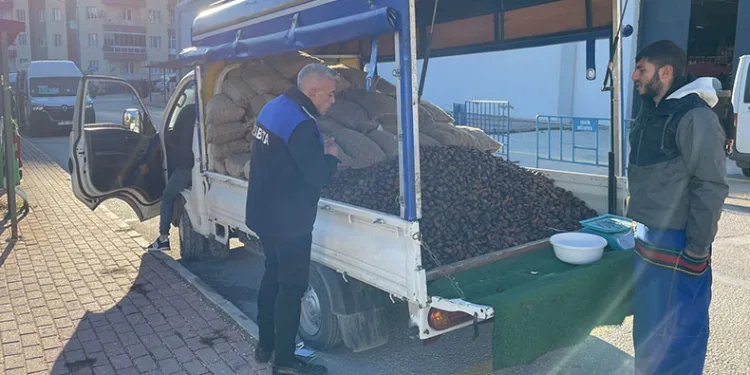 Sağlığı tehdit eden 1 ton ‘Çin kestanesi’