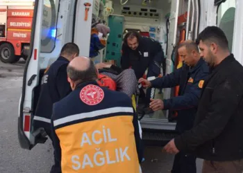 Can pazarının yaşandığı kaza anı kameraya yansıdı