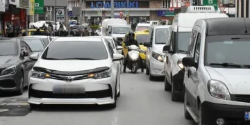 Kasım ayında araç sayısı 582 bin oldu