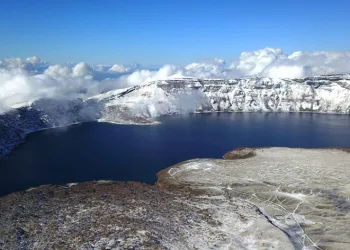 Nemrut’ta kış güzelliği