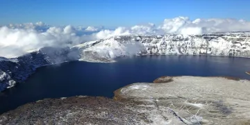 Nemrut’ta kış güzelliği