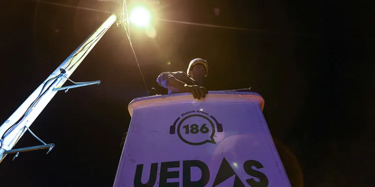 UEDAŞ ekipleri görev başında