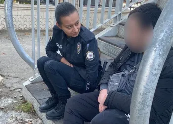 Atlamak üzereyken vatandaş yakaladı
