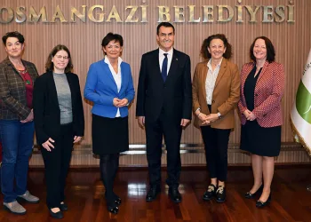 Alman Bakan’dan Başkan Dündar’a ziyaret