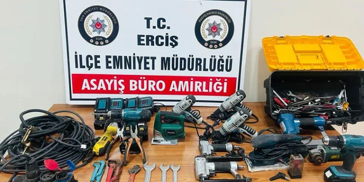 Erciş’te uyuşturucu ve hırsızlık operasyonu