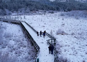 Abant’tan kartpostallık görüntüler
