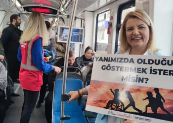 Tramvayda anlamlı etkinlik