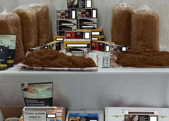 Gümüşhane’de kaçak tütün operasyonu
