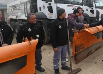 İnegöl Belediyesi kışa hazır