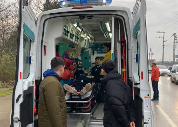 İşe giderken hastanelik oldular