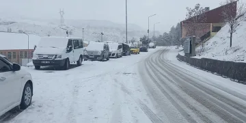 Tunceli’de kar yağışı etkili oldu