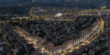 Kentsel tasarım projesinde etaplar hızla ilerliyor