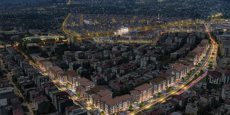 Kentsel tasarım projesinde etaplar hızla ilerliyor