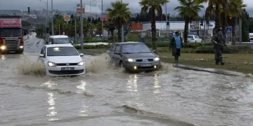 Aydın’a sağanak yağış uyarısı