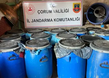 Jandarmadan kaçak içki operasyonu