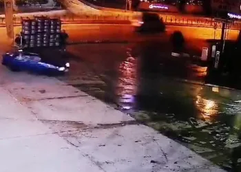 Attığı drift 20 bin liraya patladı