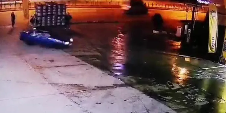 Attığı drift 20 bin liraya patladı